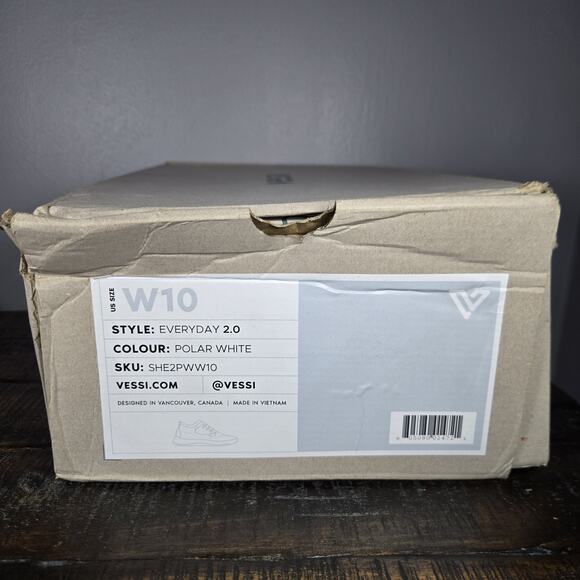 Vessi White Cream Sneakers - Picture 12 of 12